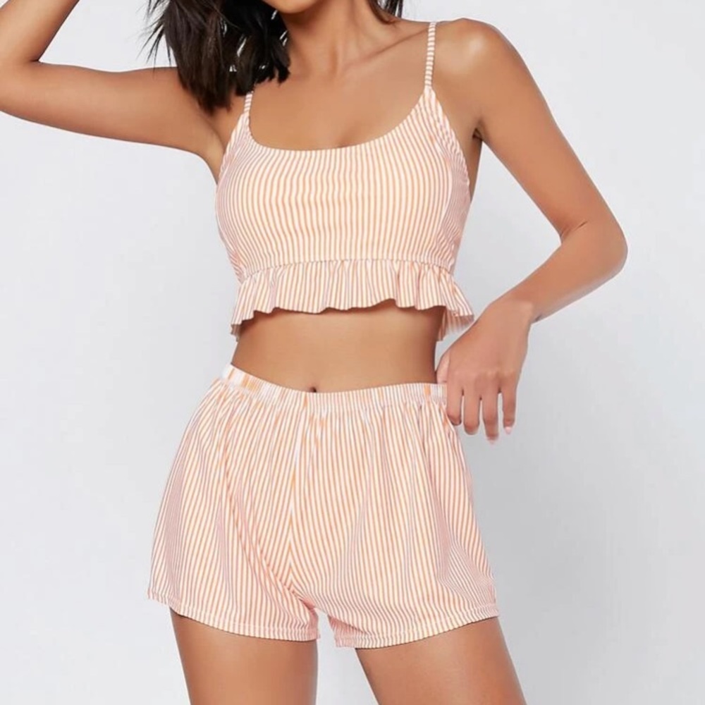 3 piece bikini with shorts